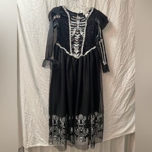 Women’s Skeleton Costume Dress